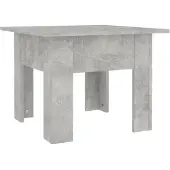 vidaXL Couchtisch Betongrau 55x55x42 cm Holzwerkstoff