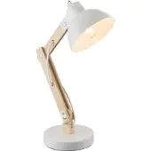 Globo Lighting Lampe de table en bois clair clair, 1x E27
