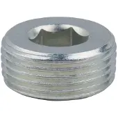 Ks Tools Bouchon de vidange d'huile , six pans creux 10 mm, M22x1,5x10 mm, lot de 25