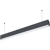V-TAC Plafonnier à LED VT-7-46, EEK : F, 40 W, 3275 lm, 3000 K, noir
