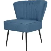 Prolenta Maison Exclusive - Chaise de cocktail vert tissu