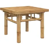 vidaXL Table basse 45x45x35 cm bambou