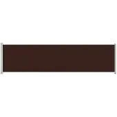 Syfax Auvent latéral rétractable de patio 600x160 cm marron