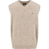 Fynch&Hatton 1510361 Knitted Vest Beige 2XL Homme