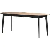 Ebuy24 Ronin table de salle à manger 90x200 cmReproduction chêne.