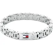 Tommy Hilfiger Hlink Bracelet Argenté Homme