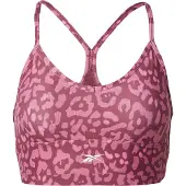 Reebok Printed Tri-back Sports Bra Rose M Femme