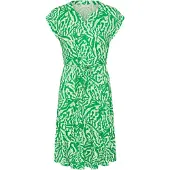 Kaffe Robe 'KABella' citron vert / blanc