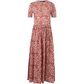 Weekend Max Mara Robe 'FASCINO' bourgogne / blanc