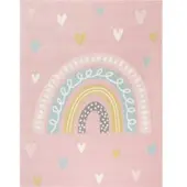 Tapis.nl Tapis pour enfants Ninique rose 160x220 cm