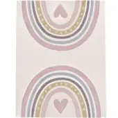 Tapis.fr Tapis pour enfants Kosmos rose 80x150 cm