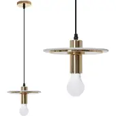 Toolight Lampe Suspendue APP1213-1CP Gold