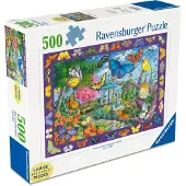 Ravensburger Puzzle Butterfly Place - Puzzle de 500 pièces sur le thème des papillons
