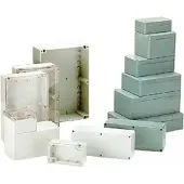 Velleman Boîtier Abs Scellé - Gris Foncé - 160 X 80 X 55 Mm