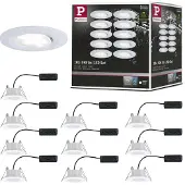 Paulmann LED encastré Calla set de base orientable