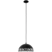 Eglo Suspension Savignano Ø 38cm noir, blanc 97441