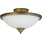 Rabalux Plafonnier E14 2x40W couleur marron 2759 Elisett