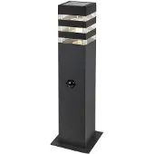 Rabalux 77026 Lampadaire extérieur Ankara, E27, aluminium, anthracite, Moderne