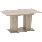 Vicco Table de salle à manger Dix Sonoma 140-180 x 90 cm, Model 30284