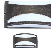 Rabalux 8510 Applique extérieure Manhattan, E27, or-blanc, moderne, IP54, 25cm