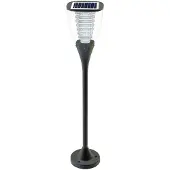 Powerneed Éclairage extérieur ESL-25H Éclairage extérieur sur socle/ pilier Ampoules LED non remplaçables noir
