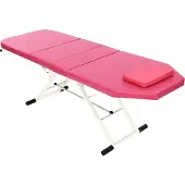 OEM Table de massage, modèle réglable, usage professionnel, rose