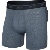 Saxx Quest Quick-dry Mesh Boxers Gris XL Homme
