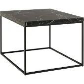 Actona Barossa table basse 60cmReproduction marbré noir.