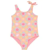 Roxy Check Tw Swimsuit Rose 7 Years Fille