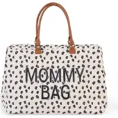 Childhome Sac à Langer Childhome Mommy Bag Big Canvas Leopard