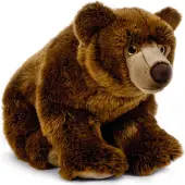 Living Nature Peluche ours brun grand 45 cm Jouet en peluche