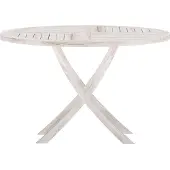Venture Home Kenya table de jardin Ø120cm whitewash.