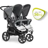 Hauck Roadster Duo SLX gris/argenté