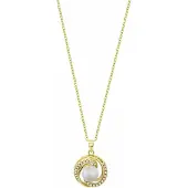 Lotus Collier Femme Lotus Silver Pearls - Argent 925, Perle Et Zirconia