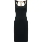 Ragwear Robe 'Montyca' noir / blanc cassé