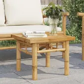 Prolenta Table basse exclusive, dimensions 45x45x35 cm, en bambou