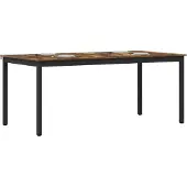 Syfax Table de salle à manger / Table de repas 2 pcs 180 x 90 x 75 cm