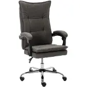 Syfax Chaise de bureau Gris Tissu
