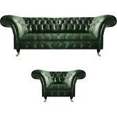 Xl Moebel Gmbh Luxe Design Aménagement Fauteuil Canapé Canapé trois places Chesterfield