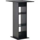 Prolenta Maison Exclusive - Table de bar Noir 60x60x110 cm