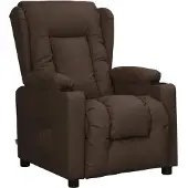 Syfax Fauteuil inclinable Marron Similicuir