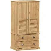 Syfax Garde-robe VIGO 90x55x170 cm bois massif de pin