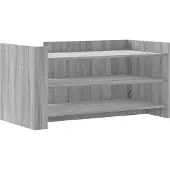 vidaXL Table basse Gris Sonoma 100x50x50 cm Bois composite