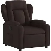 Sonstiges Fauteuil inclinable Marron foncé Tissu