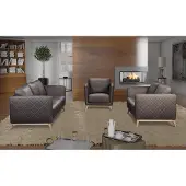 AEA Sofagarnitur Set 3+1 Sitzer Leder Couchen Sofa Polster Garnitur Sofas Couchen
