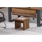 AEA Table basse en bois Table d'appoint brune Bureau