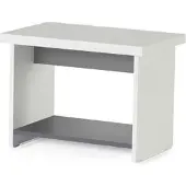AEA Bureau blanc Table basse Bureau able rectangulaire en bois