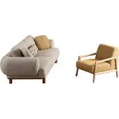 AEA Sofa Polstergarnitur Sessel Sitzgruppe Couchgarnitur Couchgarnitur Sofa-Set