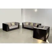 AEA Medusa Sièges canapé garniture tissu canapé meubles ameublement 3pcs