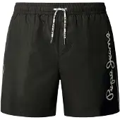 Pepe Jeans Shorts de bain gris clair / noir